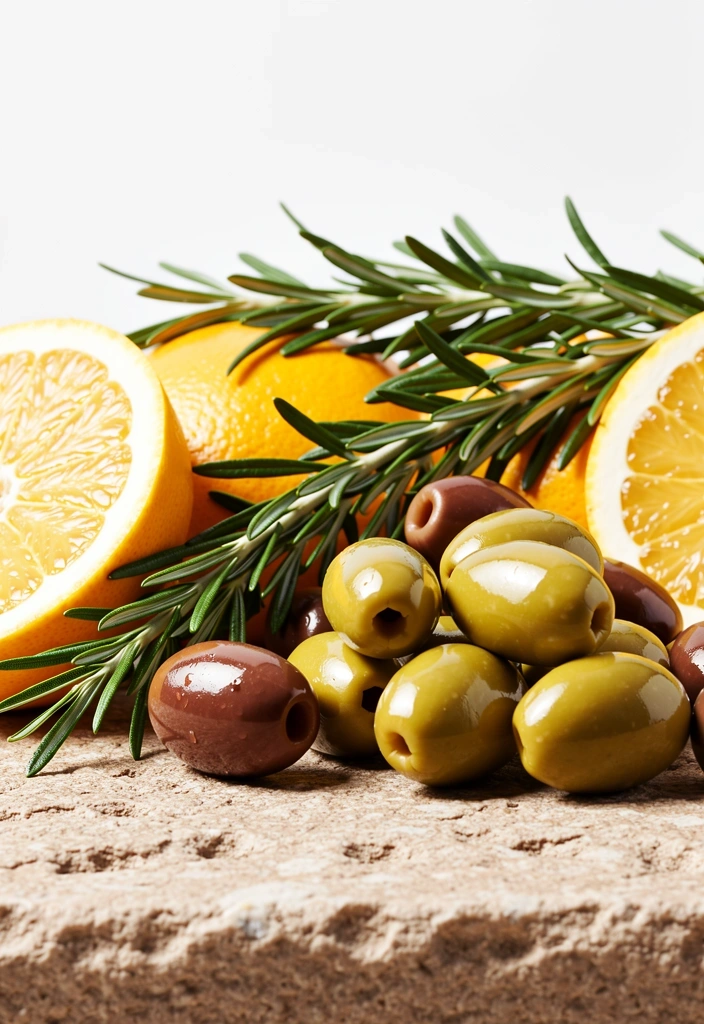 Ingredientes frescos nutrición